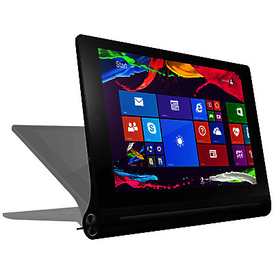Lenovo Yoga Tablet 2 10, Intel Atom, Windows 8.1 & Office 365, 10.1 , Wi-Fi, 32GB, Ebony